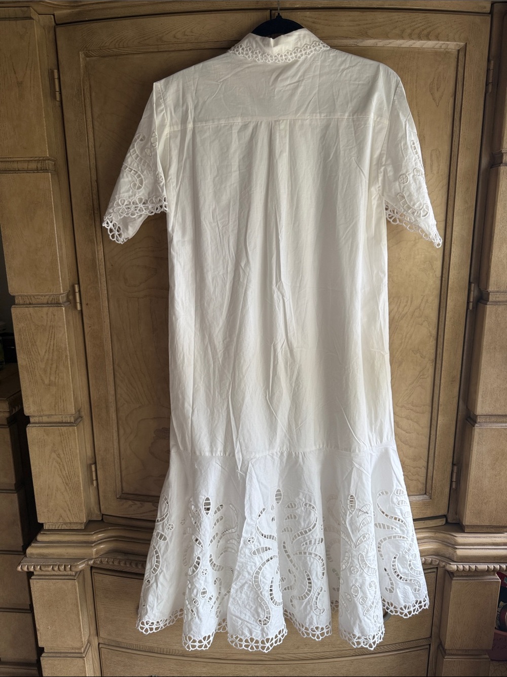 MAGASCHONI 🔥 Embroidered Details Shirt Dress - Picture 10 of 13